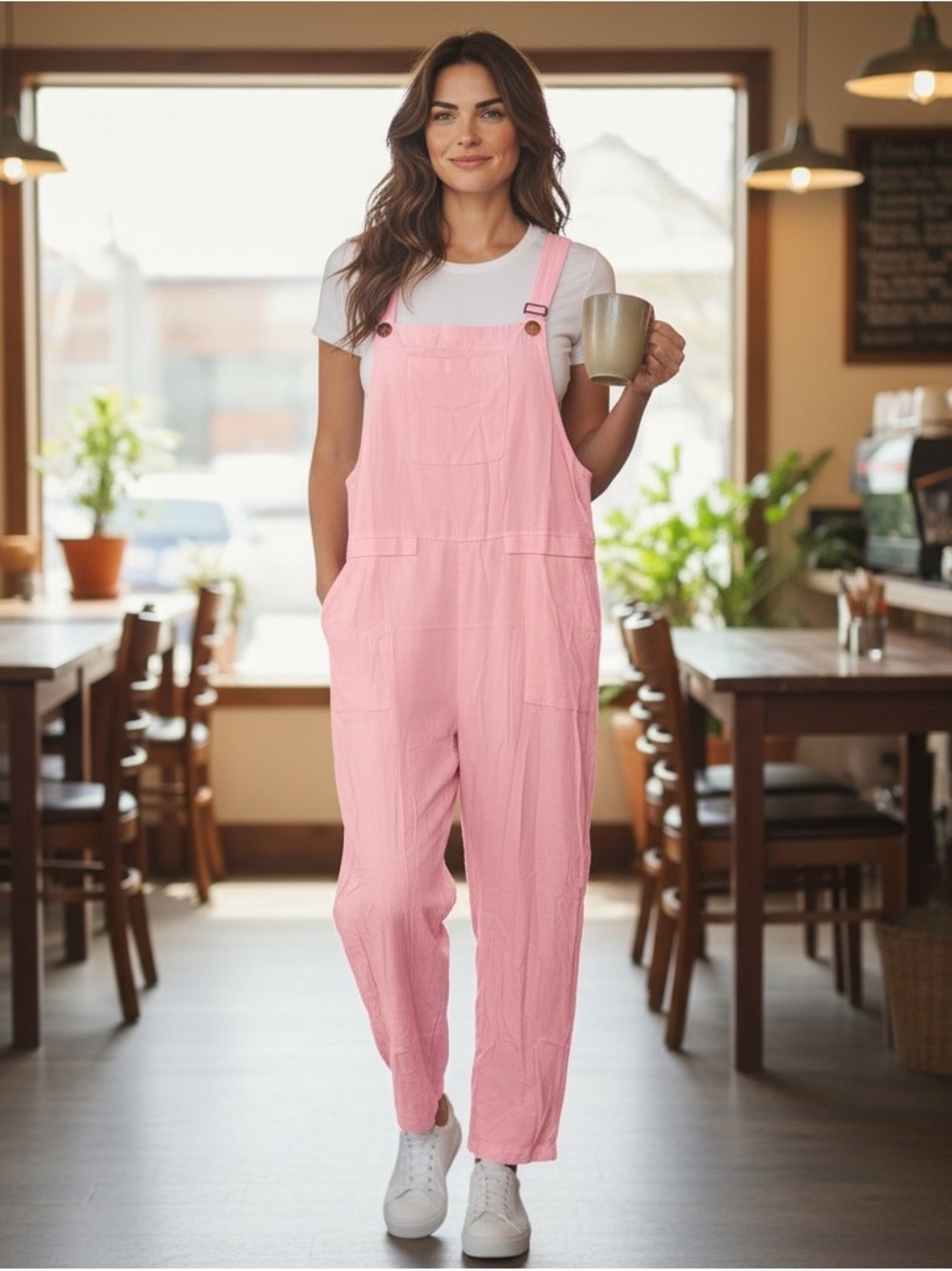 Women's bib overalls for